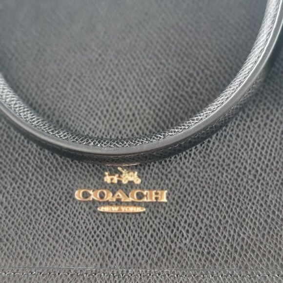 Coach Sierra Satchel F37218 – Crossgrain Leather – Black – NWT - Picture 6 of 6